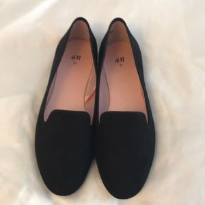 H&M suede loafers NWOT